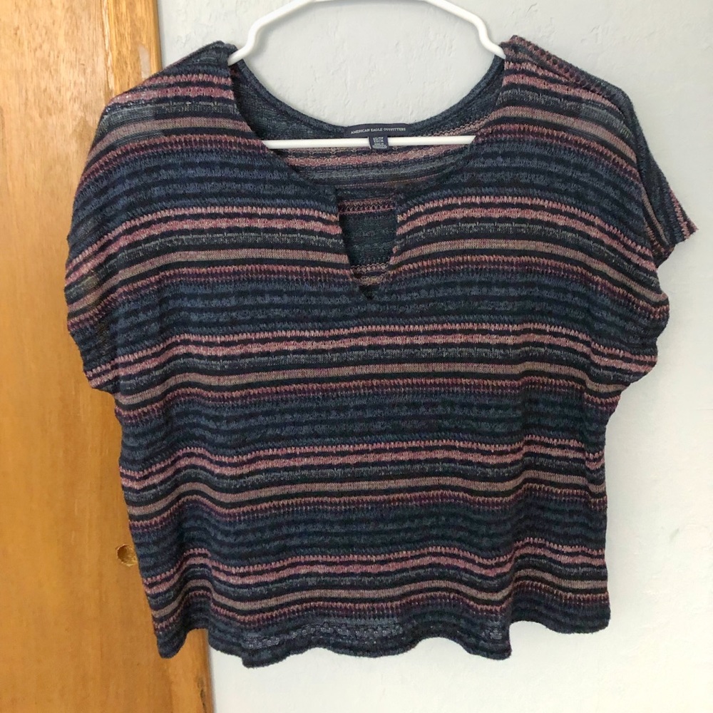 American Eagle textured top